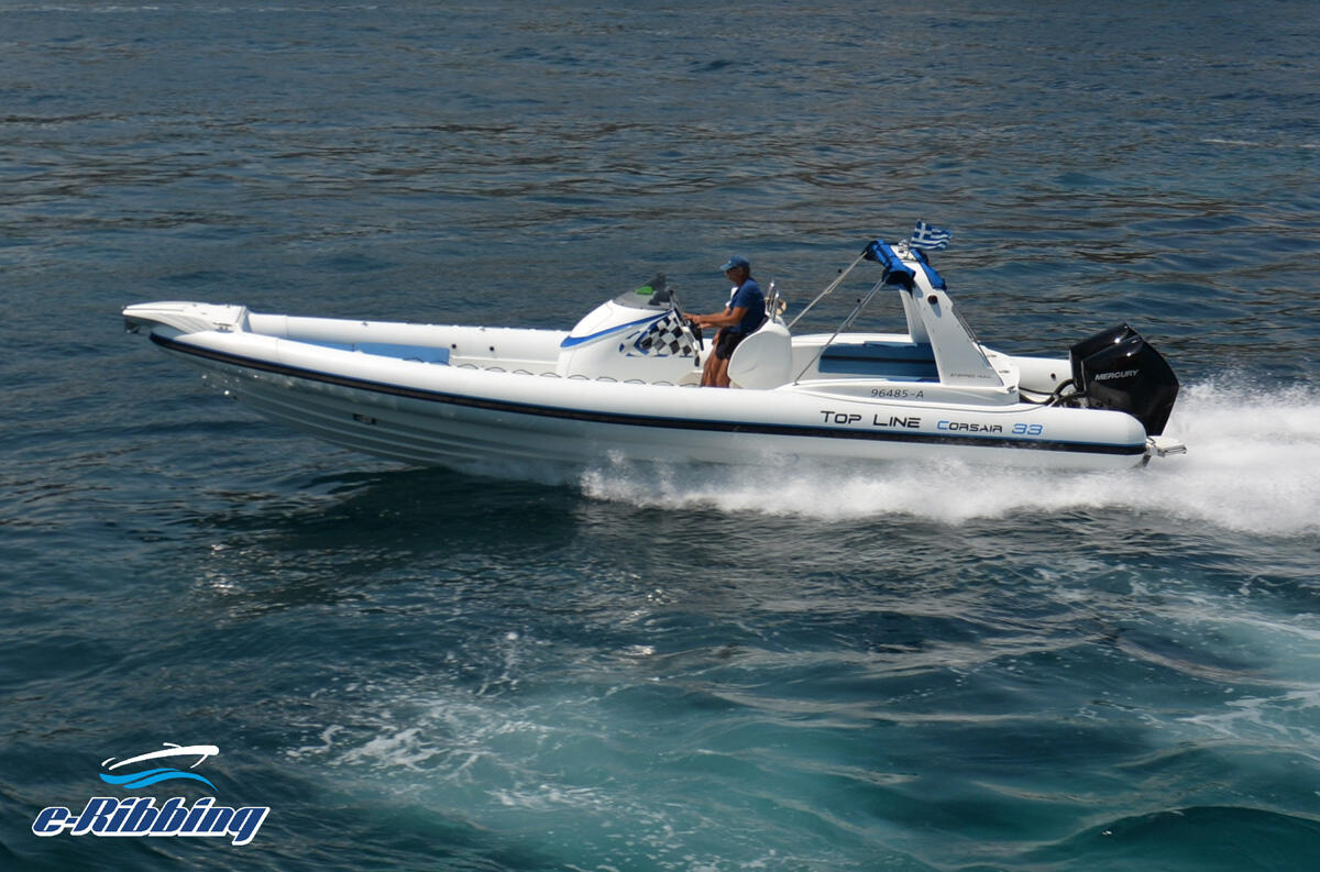 Top Line Corsair 33 – Twin 300hp 4.6L V8 Verados