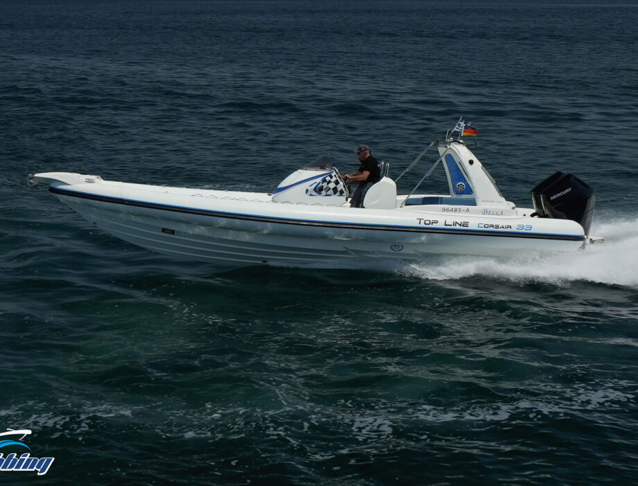Top Line Corsair 33 – Twin 5.7L V10 350hp Verados